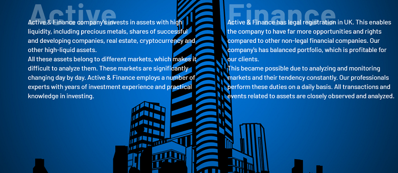 Active Finance