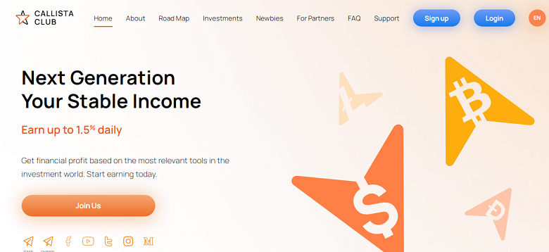 Callista - Next Generation Your Stable Income