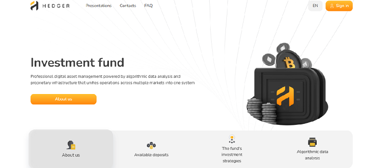 Hedger - People and algorithms working toward the same goal